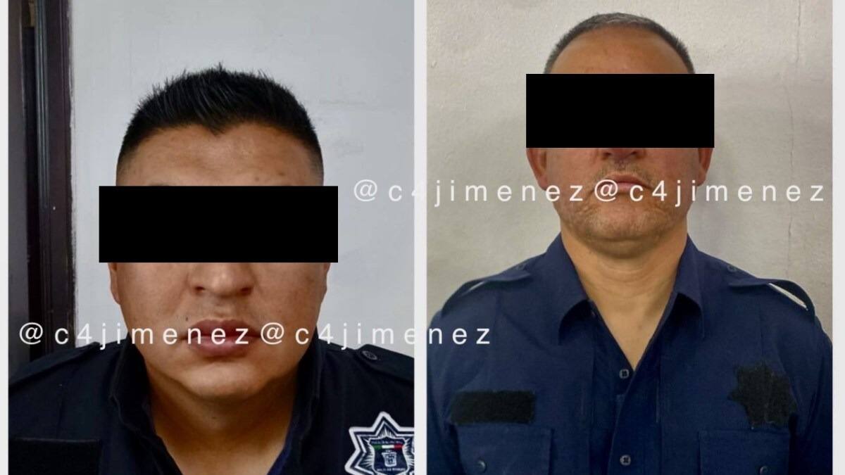Hugo Adrián “N” y Joel “N” son algunos de los 9 elementos de la policía detenidos.