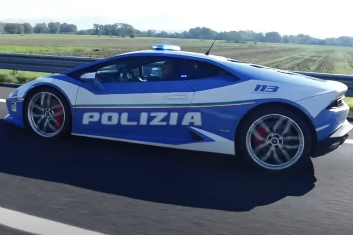 Policía italiana usa Lamborghini para transportar riñón que sería usado en trasplante