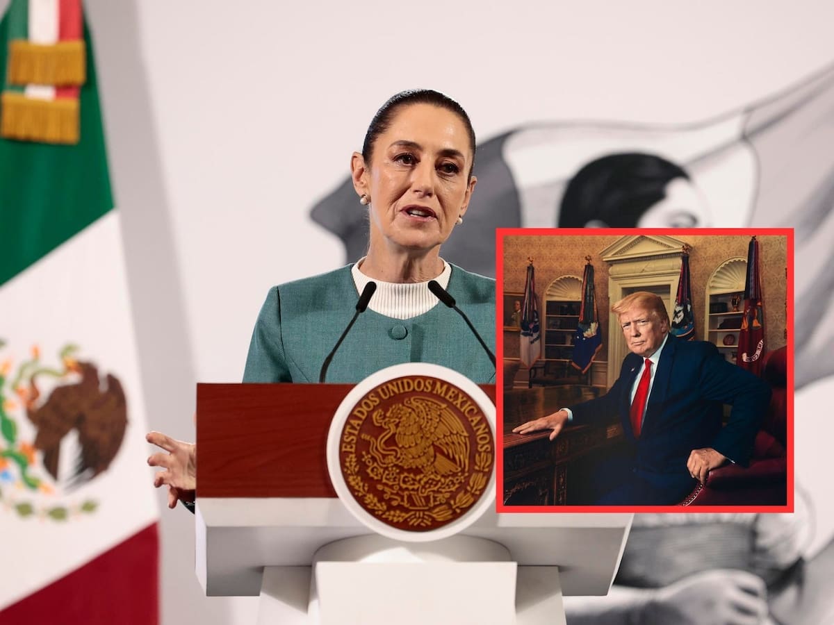 Claudia Sheinbaum asegura que se tendrá buen diálogo con Donald Trump. | Crédito: EFE