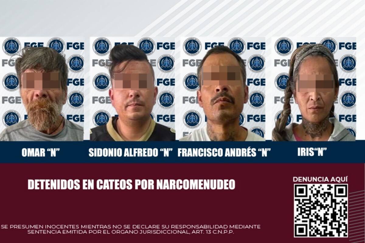 Capturan a cinco en cateos por narcomenudeo en Rosarito