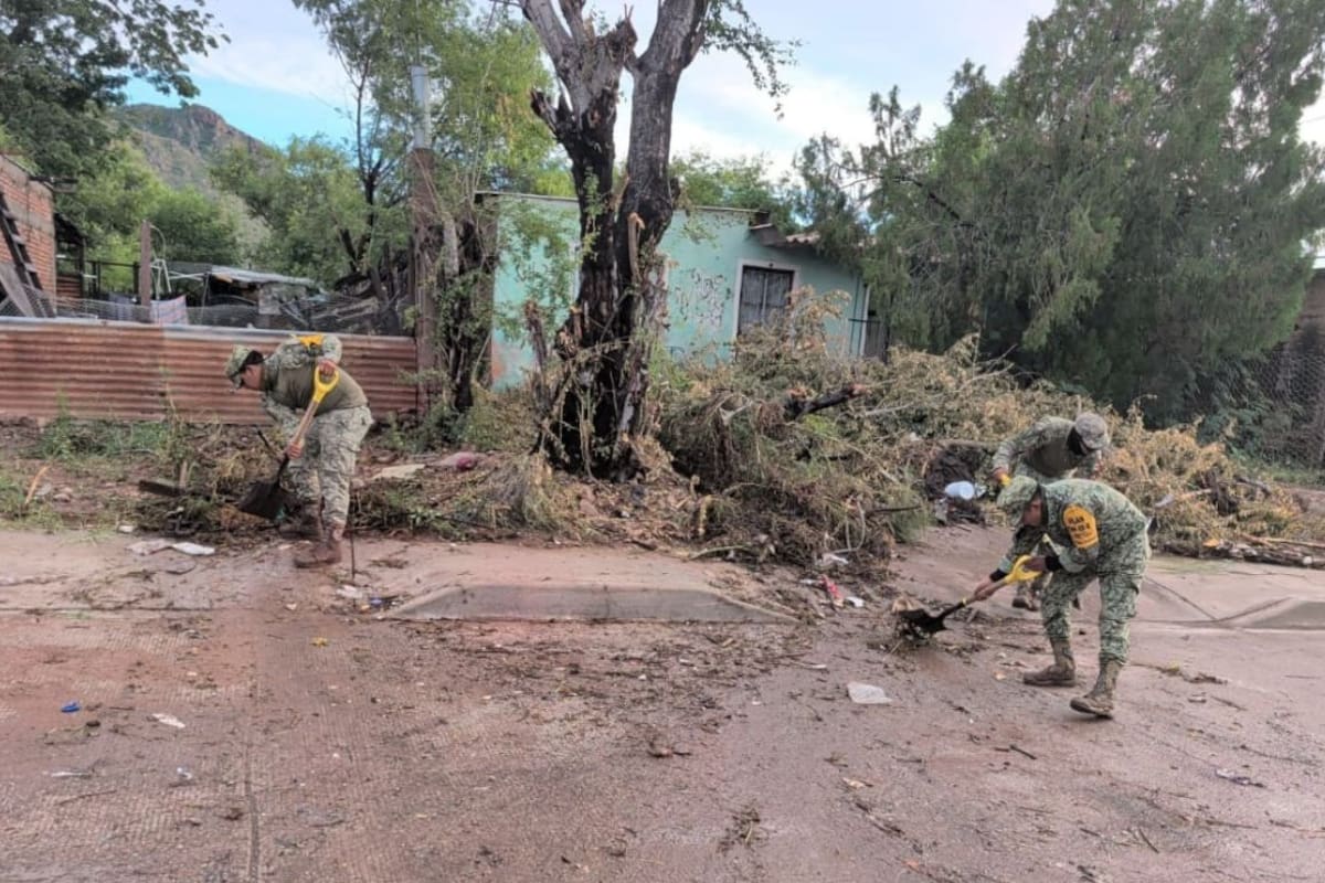 ¿Qué pasó en Guaymas tras las lluvias? Ejército concluye el Plan DN-III-E y reportan dos personas fallecidas