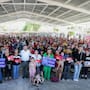 Entregan mil 100 Tarjetas Violeta en Mexicali; apoyo es de 2 mil 600 pesos