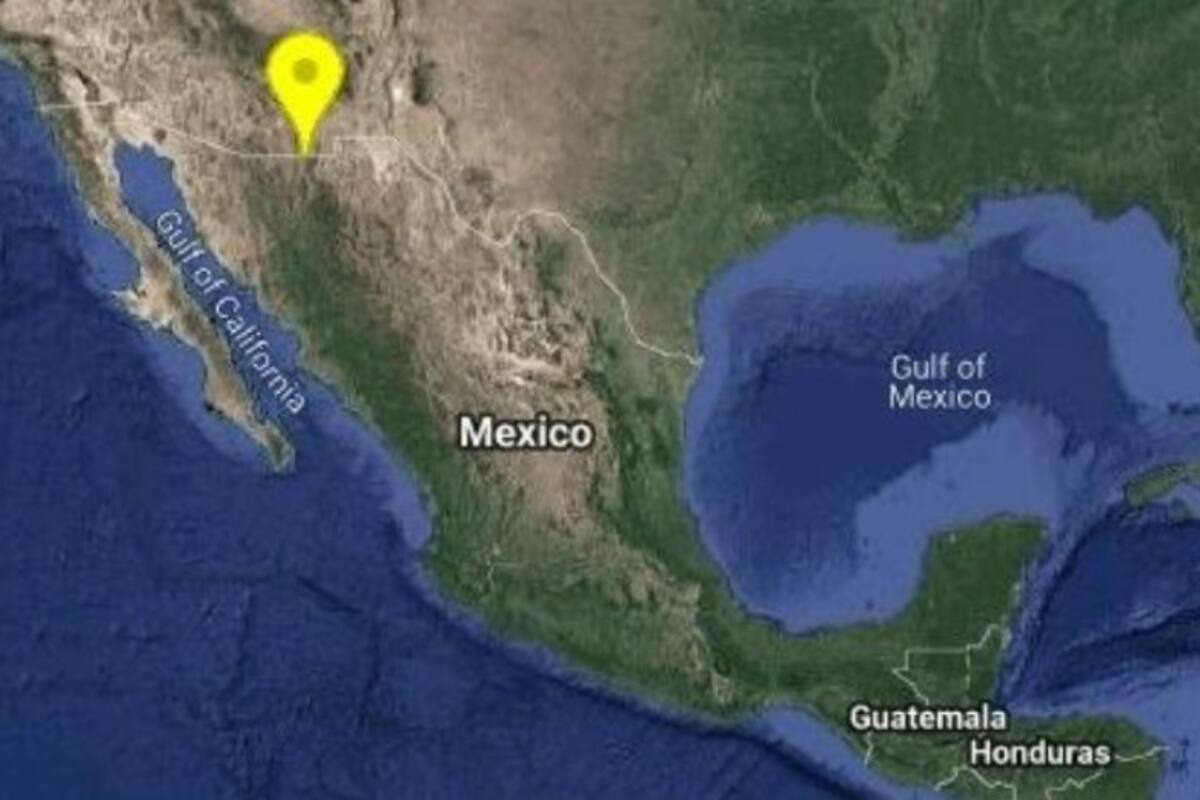Agua Prieta registra dos sismos