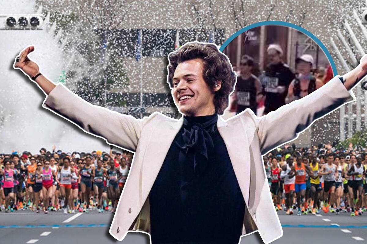 Harry Styles aparece corriendo maratón en Tokyo y sorprende con tiempo impresionante