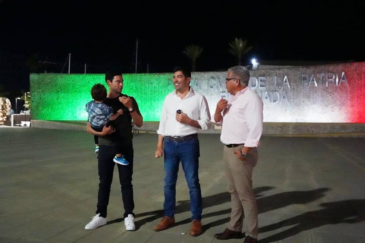 Realiza Gobierno de Ensenada acciones complementarias en la Plaza Cívica de la Patria