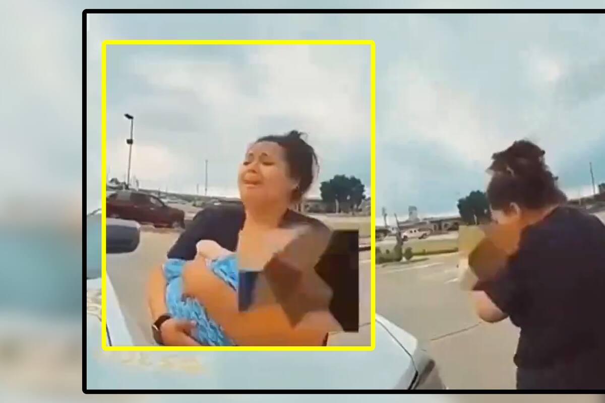 Madre abandona a su bebé de 6 meses en un auto por horas por ir a un casino (VIDEO)