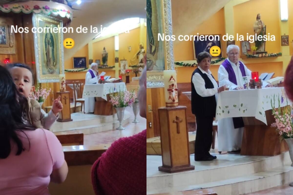 VIRAL: sacerdote EXPLOTA por el ruido de un bebé en misa; la madre se defiende