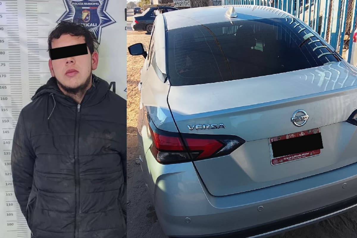 Les roban el auto y lo recuperan minutos después en Mexicali