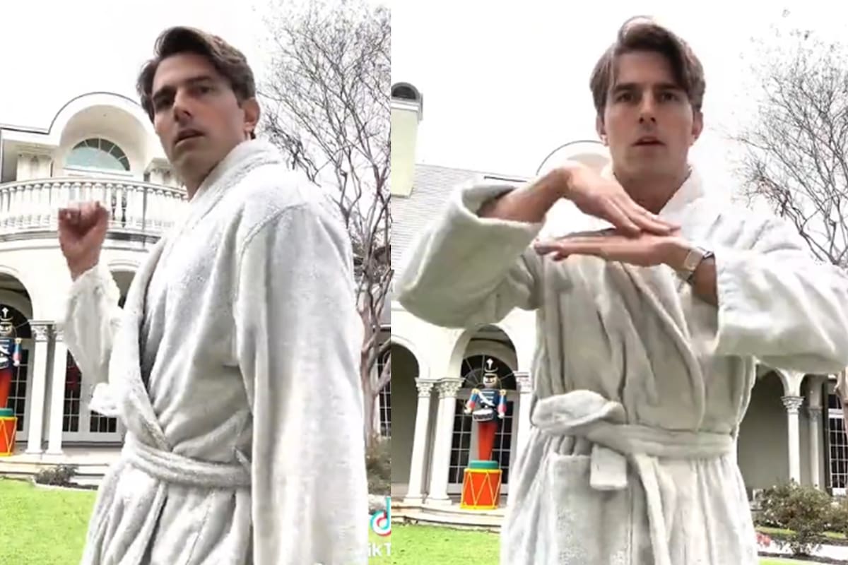 Deep fake de Tom Cruise recrea baile de "Merlina" con canción de Lady Gaga
