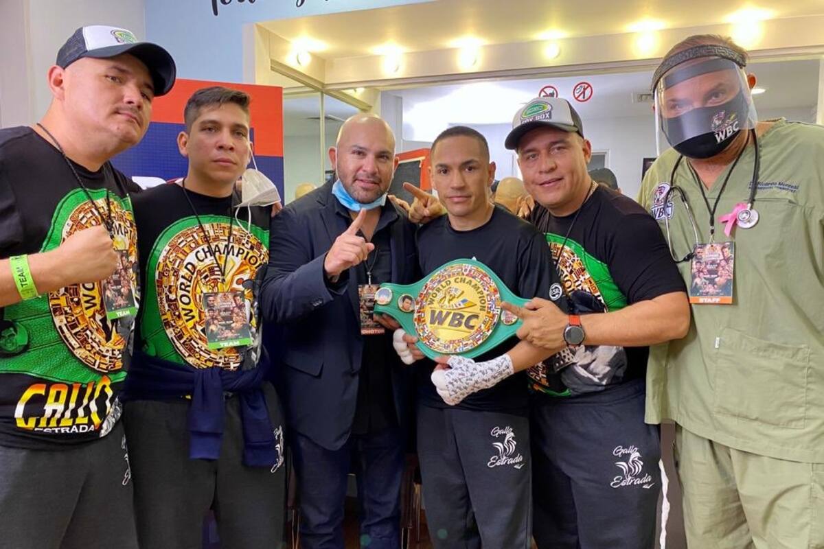 El Gallo Estrada retiene el título Supermosca del CMB