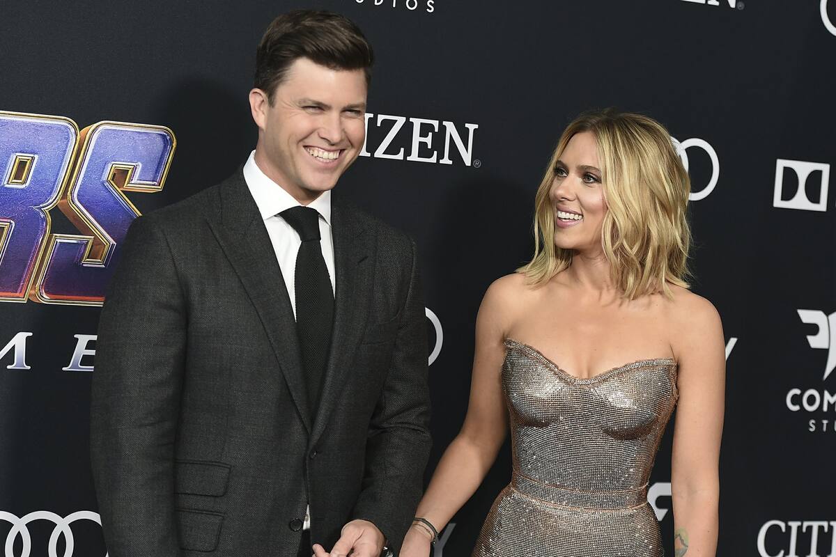 Scarlett Johansson y Colin Jost ¡se van a casar!