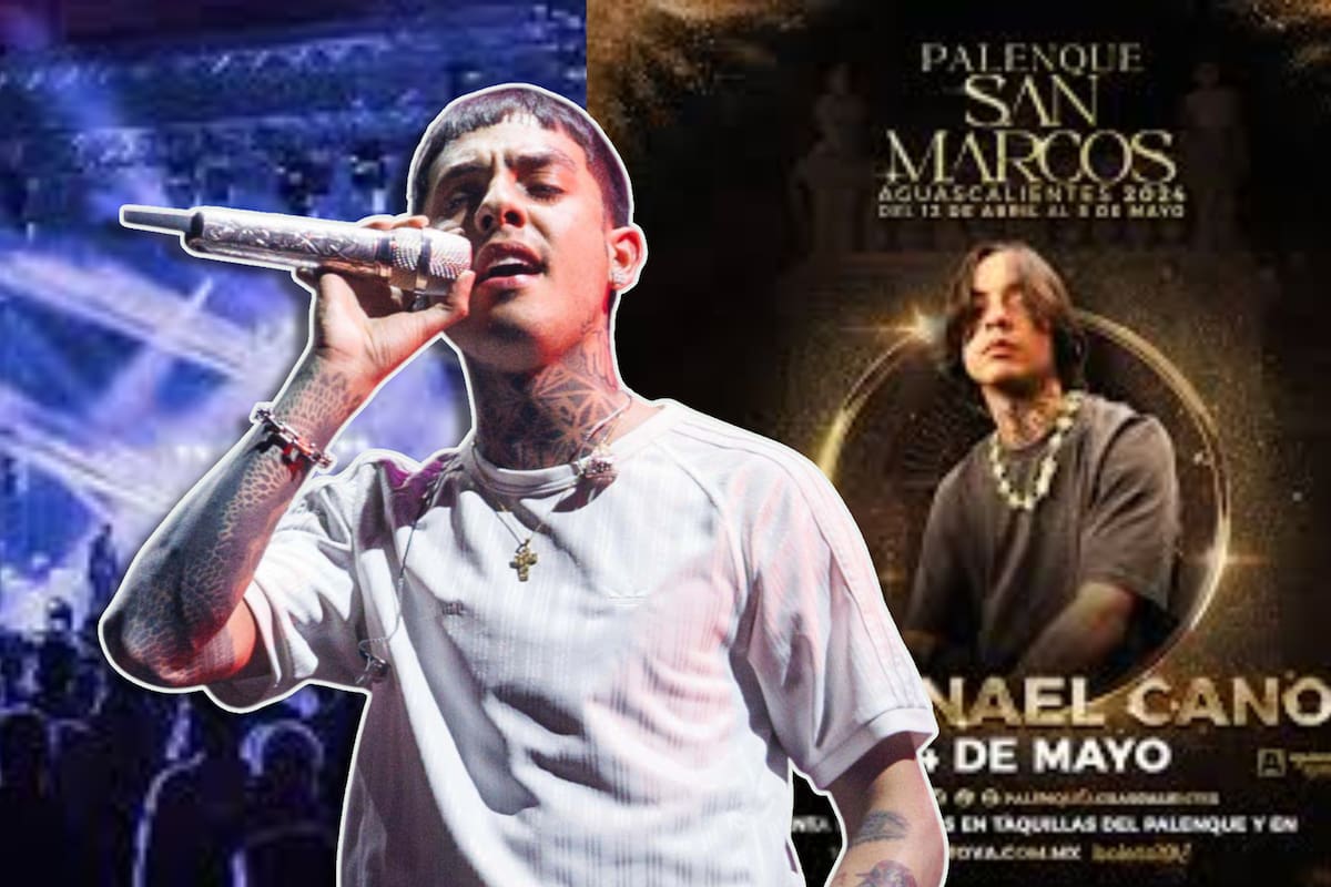 Así reaccionó Natanael Cano cuando le apagaron el microfono en pleno concierto tras interpretar narcocorridos