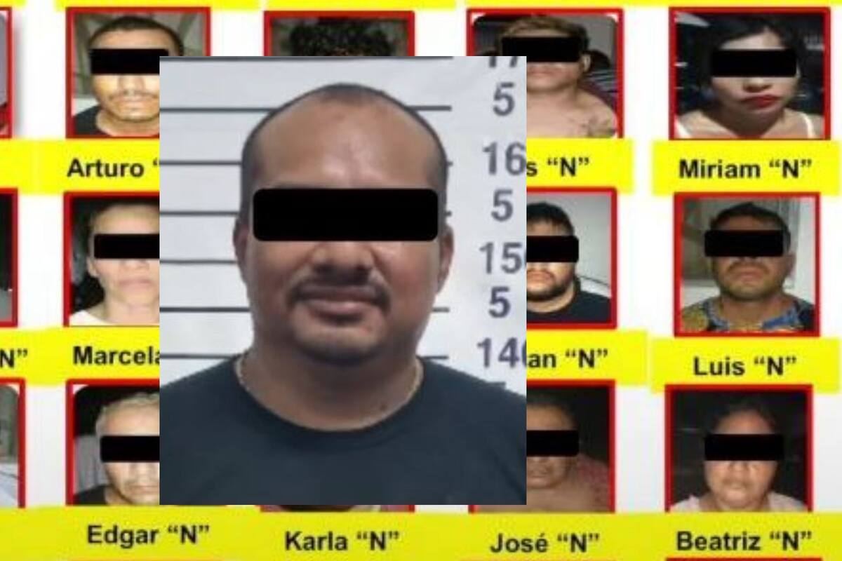 Quintana Roo: Cae "El Rizos", presunto líder de "Los Golfos" junto a otros 25 integrantes