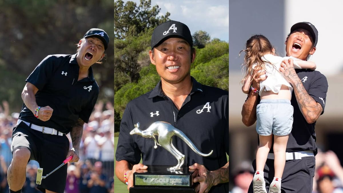 Anthony Kim venció las adicciones, volvió al golf tras 12 años fuera y ganó 4 millones de dólares al conquistar el LIV Golf Adelaide, motivado por su hija