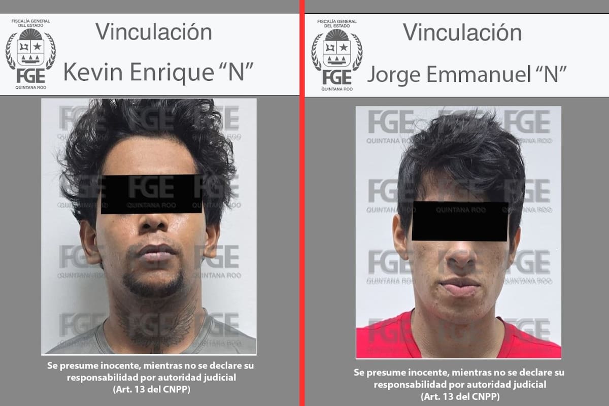 Vinculan a proceso a dos sujetos por extorsión y ataque a restaurante en Quintana Roo