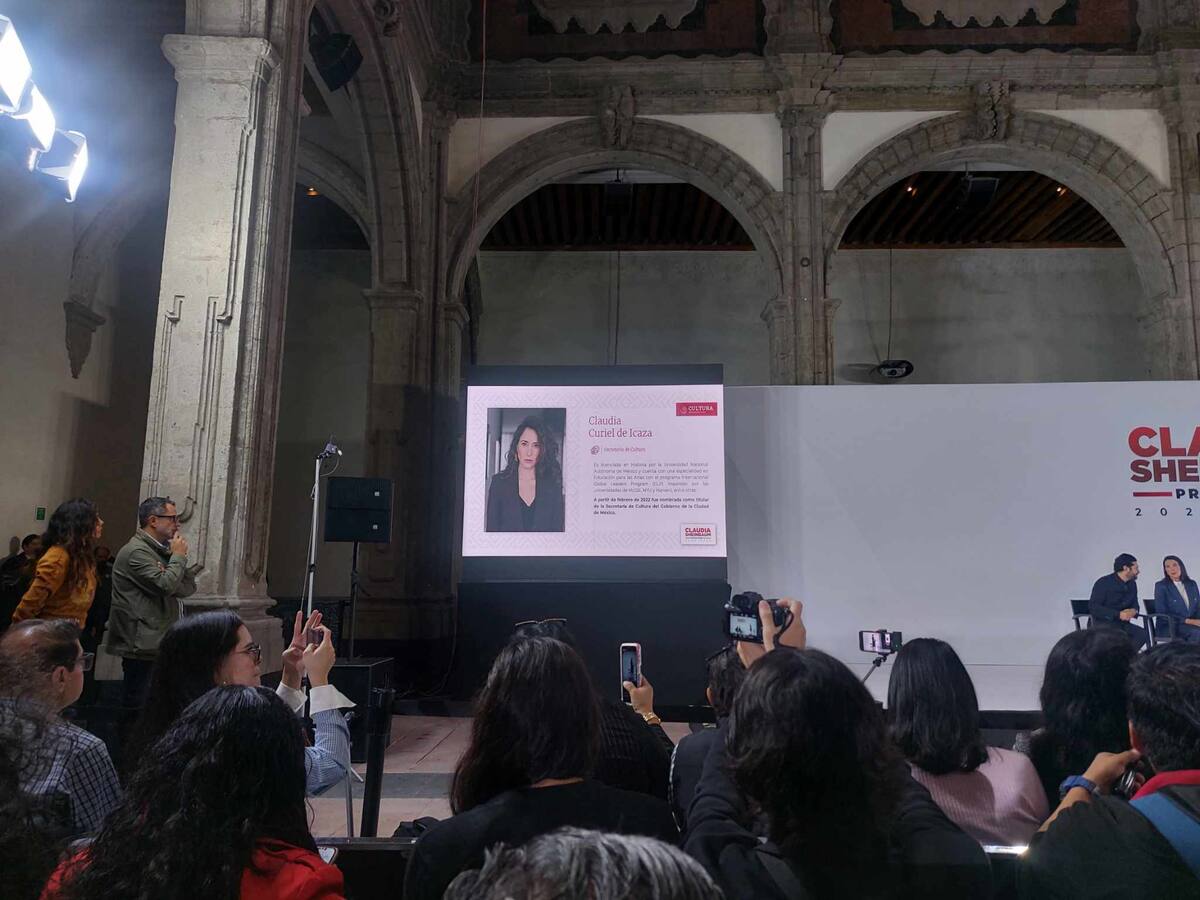 Claudia Curiel de Icaza, la secretaria de Cultura que Claudia Sheinbaum eligió.