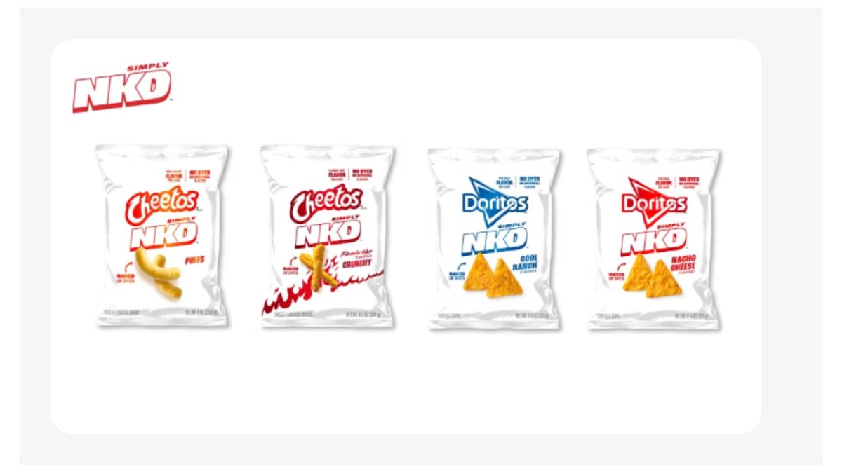 El anuncio se da mientras la Administración de Alimentos y Medicamentos (FDA) de EEUU intensifica su supervisión sobre los colorantes artificiales. Foto: PepsiCo.