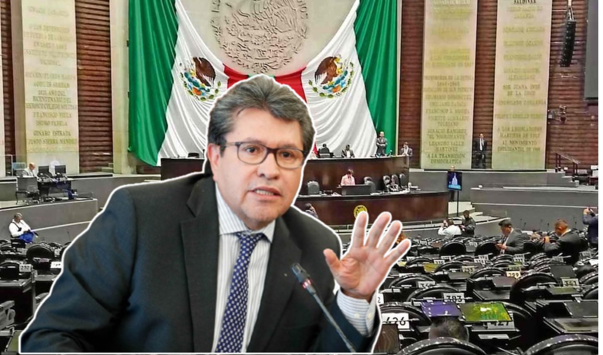 Ricardo Monreal dice que diputados faltistas ponen en peligro reformas de Sheinbaum