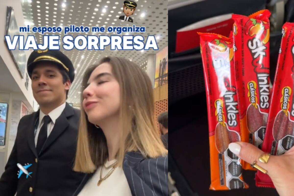 Esposa de piloto muestra como es su día a día y acapara la atención en Tiktok