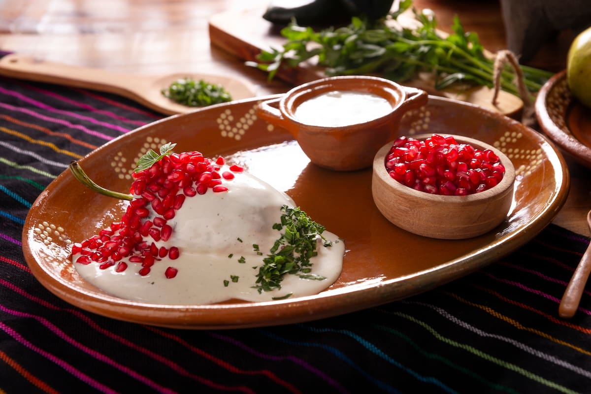 Chiles en nogada