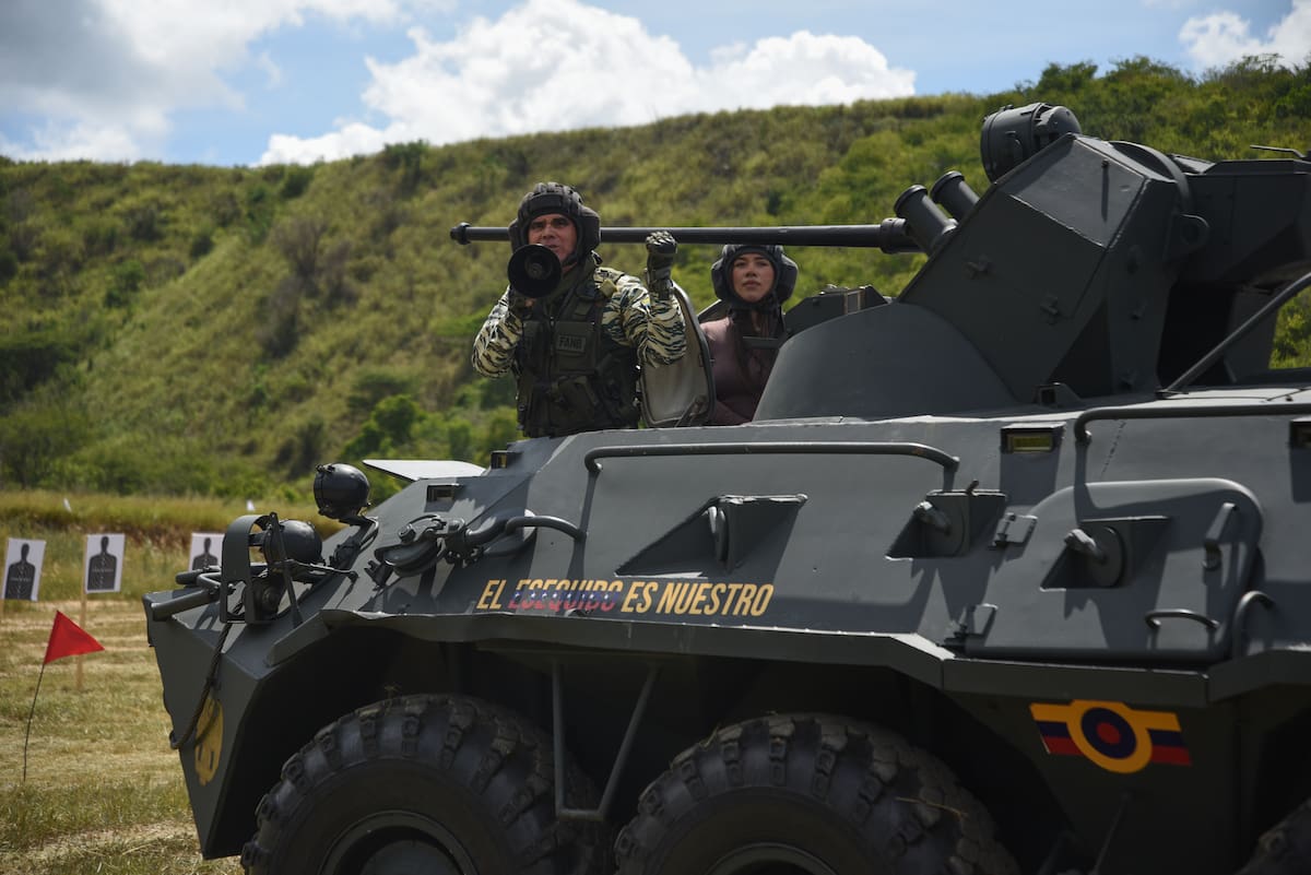 (250913) - CARACAS, 13 septiembre, 2025 (Xinhua) - Jornada de adiestramiento militar en el Fuerte Tiuna, en Caracas, Venezuela, el 13 de septiembre de 2025. (Xinhua/Marcos Salgado) (ms) (oa) (da)