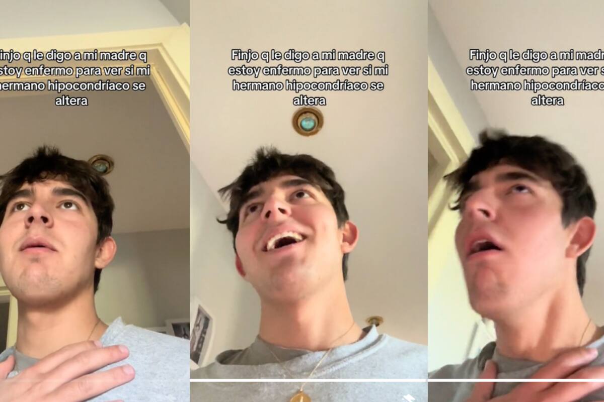 VÍDEO | Joven le hace broma a su hermano hipocondríaco: le dice que tosió sangre en el baño y así reaccionó