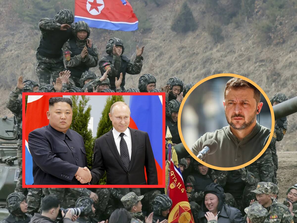 Soldados norcoreanos enviados a Rusia para la guerra contra Ucrania enfrentan condiciones extremas, suicidios y pérdidas masivas, asegura Zelenski. | Banco digital GH (EFE/REUTERS/AP)
