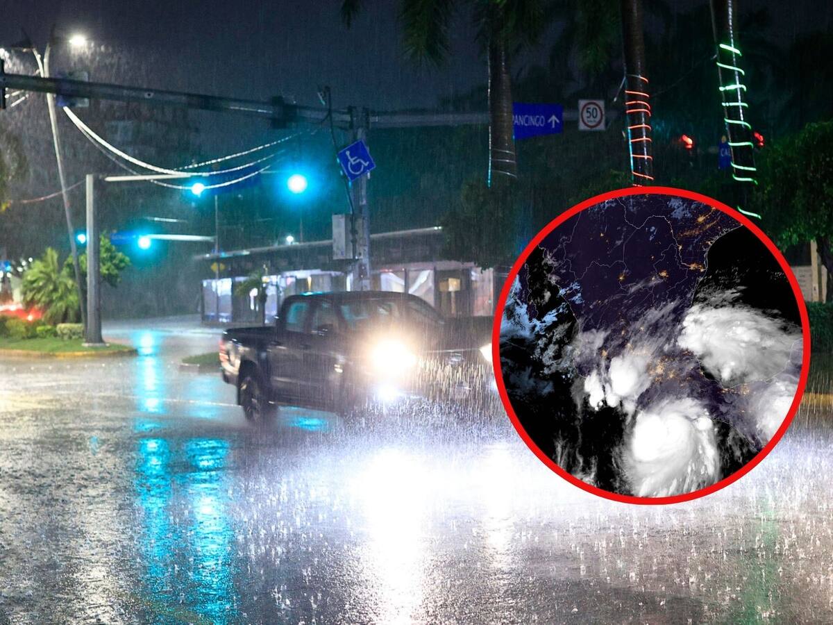 Muere niño de 2 años arrastrado por un río crecido tras el paso del huracán Erick en Guerrero. | Crédito: EFE