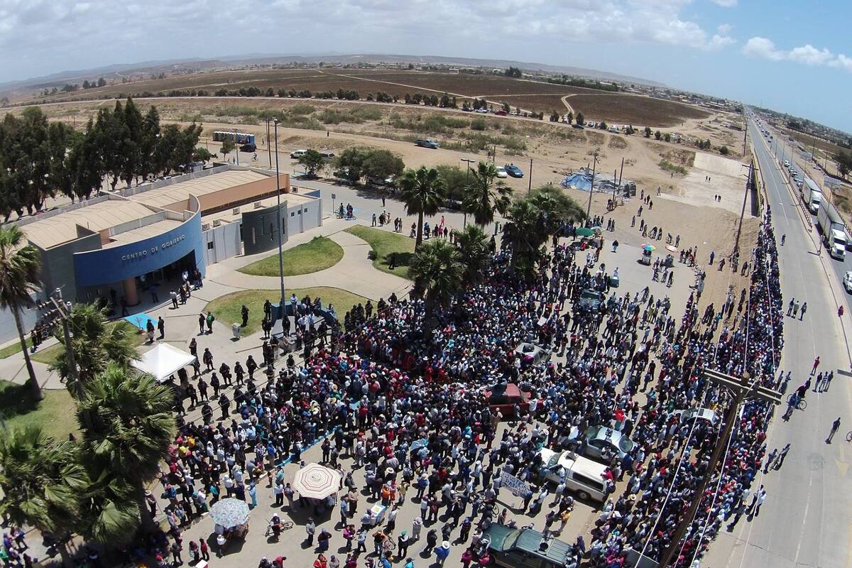 Conmemoran 10 años del movimiento de jornaleros agrícolas de San Quintín