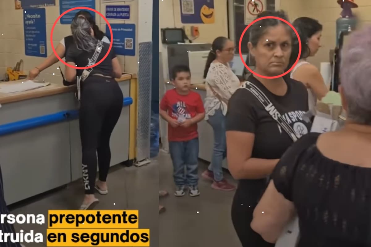 “Parece loquita” Joven graba a una señora que gritaba fuertemente en Walmart y la pone en evidencia con una simple frase