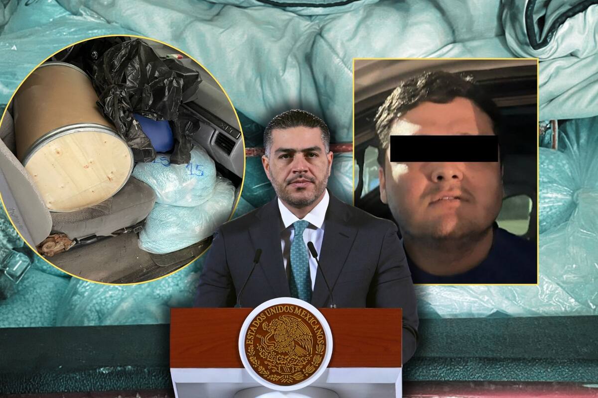 Se realiza histórico decomiso de fentanilo en Sinaloa, el más grande de  México, según Omar García Harfuch