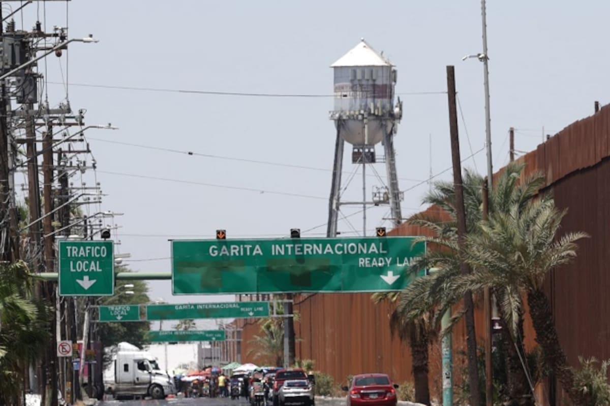 Estos son los tiempos para cruzar a Caléxico este jueves