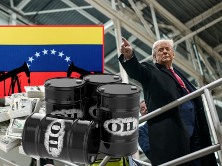 Donald Trump asegura que Estados Unidos recibe 50 millones de barriles diarios de petróleo provenientes de Venezuela y se declara su “mayor admirador” en mitin