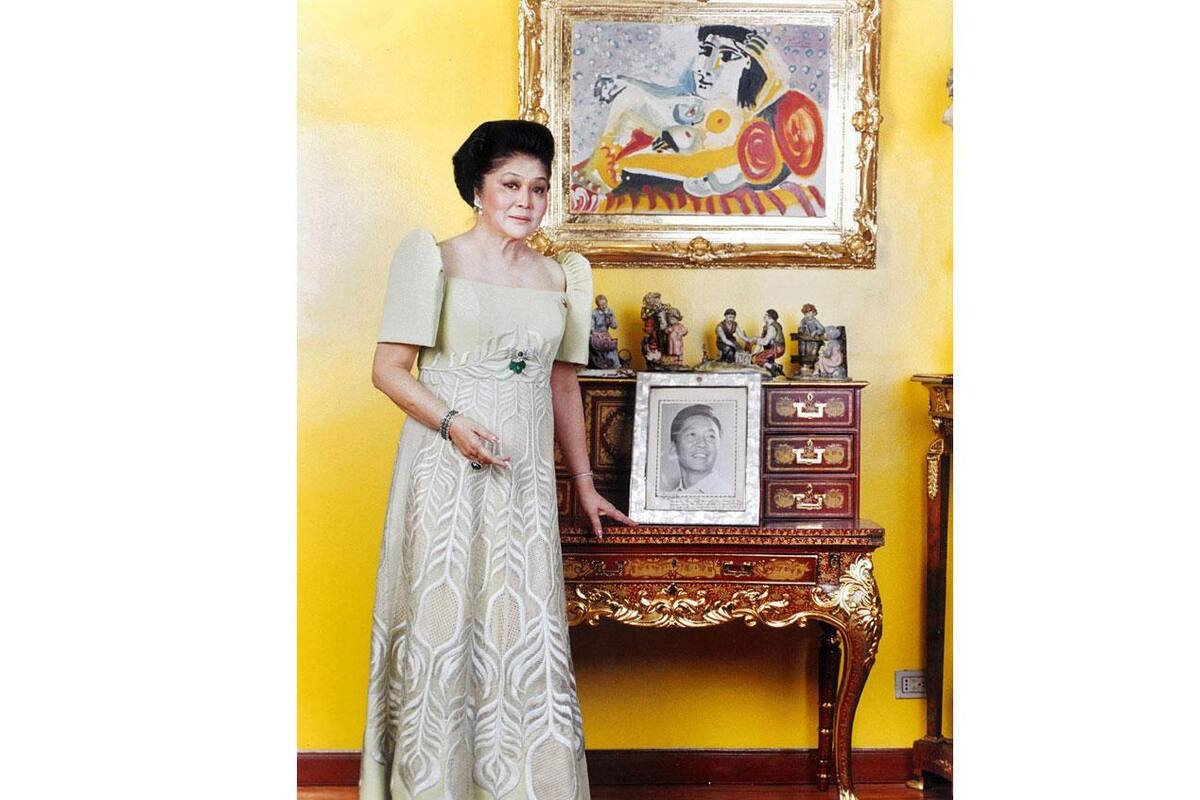 Picasso de Imelda Marcos reaparece en casa de la ex primera dama de Filipinas