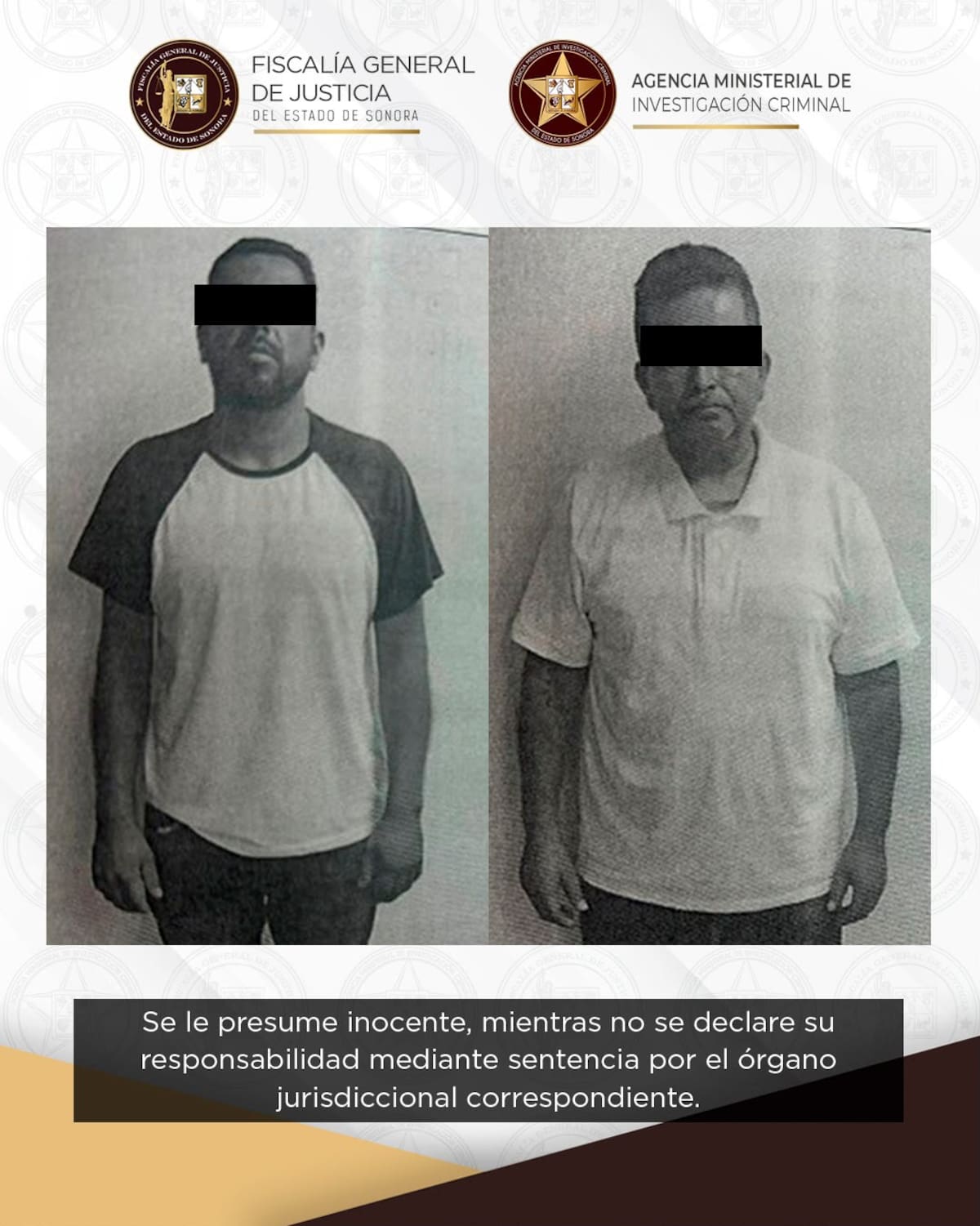 José Alberto “N” y Agustín “N” fueron vinculados a proceso y permanecerán en prisión preventiva por su probable responsabilidad en la posesión de dos vehículos reportados como robados en San Diego. Foto: Cortesía