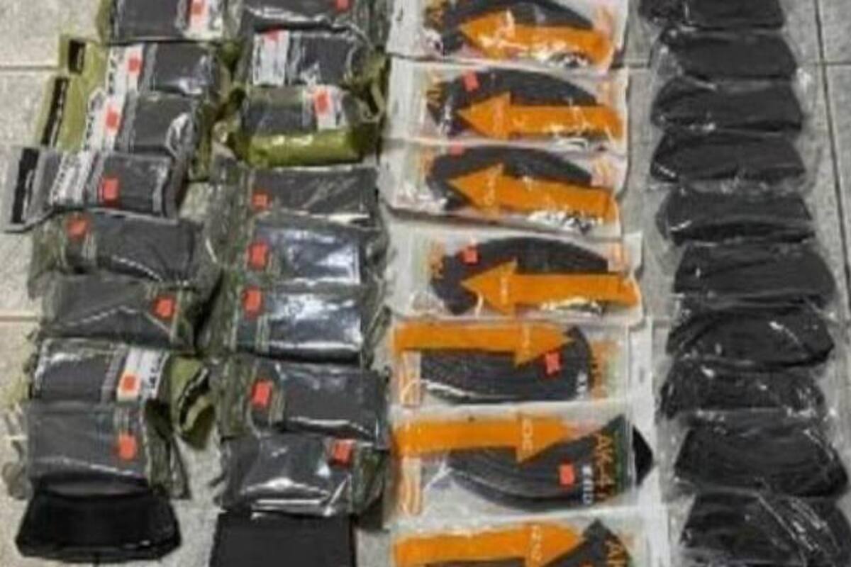 Decomisan armas, cargadores y cartuchos a residente estadounidense en garita de Nogales