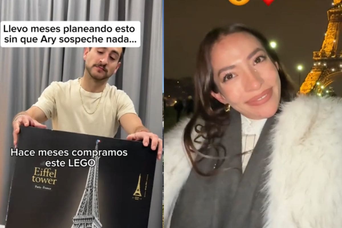 “No sé si sea el lugar del amor...”: Ella siempre soñó con ir a París y él se lo cumplió