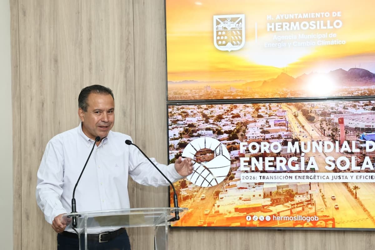 Hermosillo será sede del Foro Mundial de Energía Solar 2026 con Justin Trudeau entre los invitados