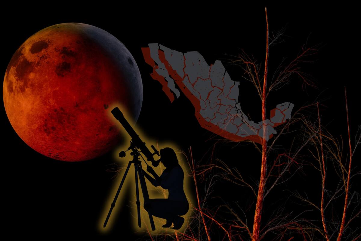 Luna de sangre: Eclipse lunar será visible pronto en México y podrás verlo en su máximo esplendor en estos estados