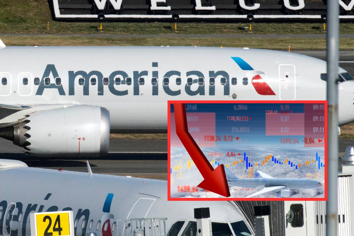 American Airlines reanuda vuelos tras falla técnica; acciones caen 3.8%