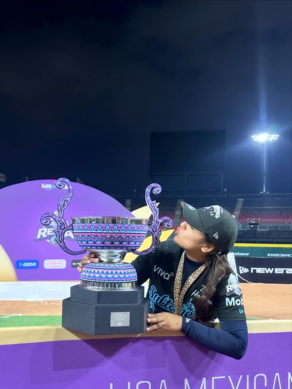 La cachanilla conquistó la Serie de la Reina con Sultanes de Monterrey tras vencer a Diablas Rojas de México y hacer historia para Mexicali. Foto: Cortesía