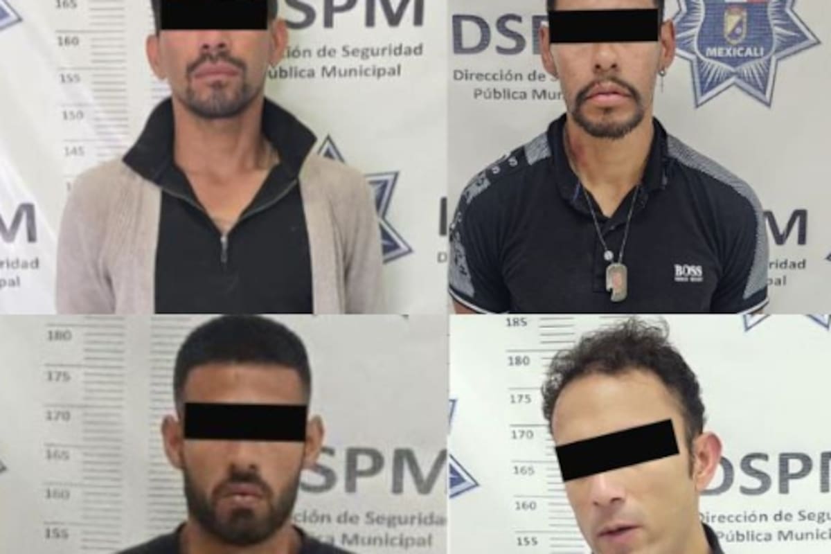 Caen cuatro prófugos con órdenes de aprehensión