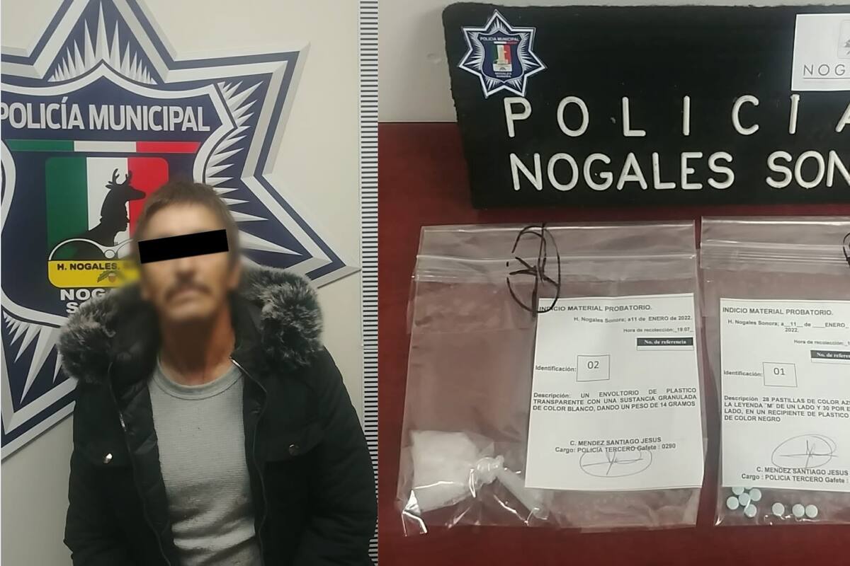 Nogales: Hallan pastillas similares a la “Mexican Blues”, que según la DEA puede ser letal