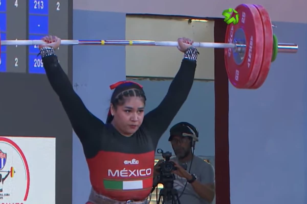 Cachanilla destacó en el Panamericano Jr. de Pesas