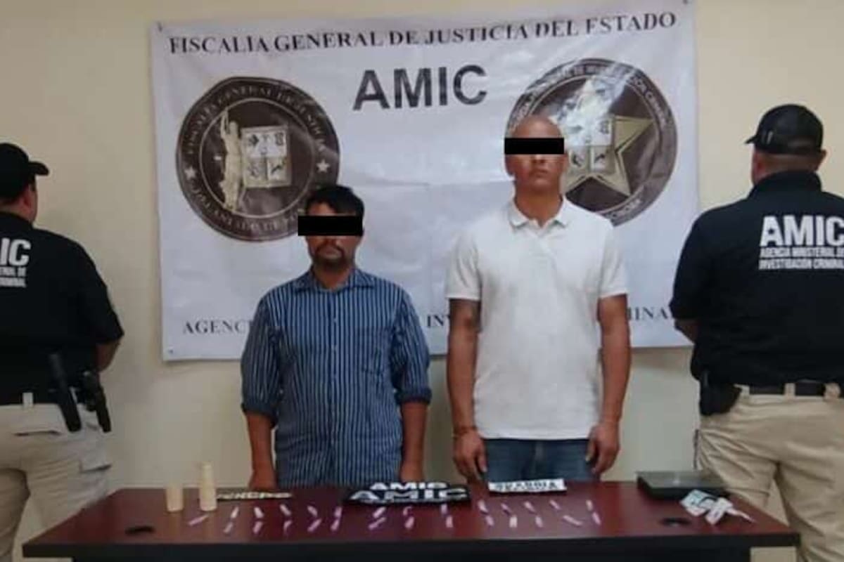 Aseguran narcóticos y capturan a dos presuntos narcomenudistas en SLRC