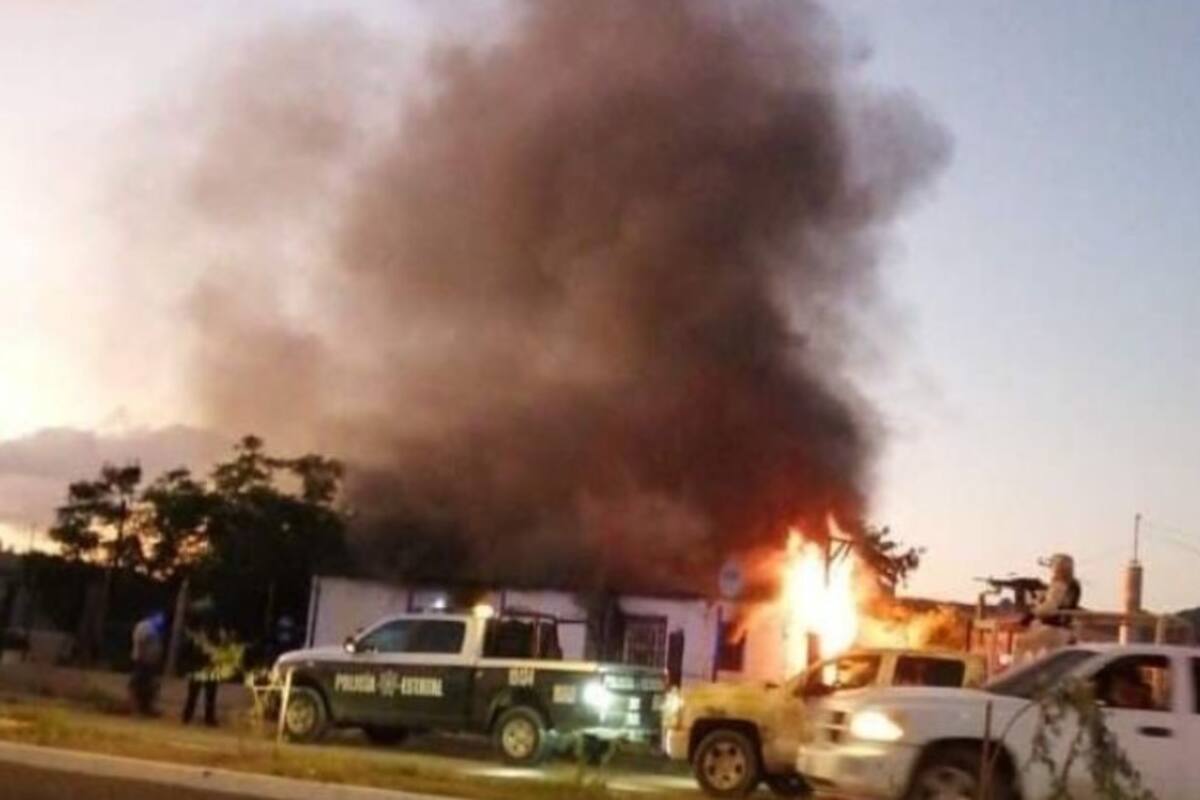 Investigan agresión armada e incendio que arrebató la vida de un menor en Empalme
