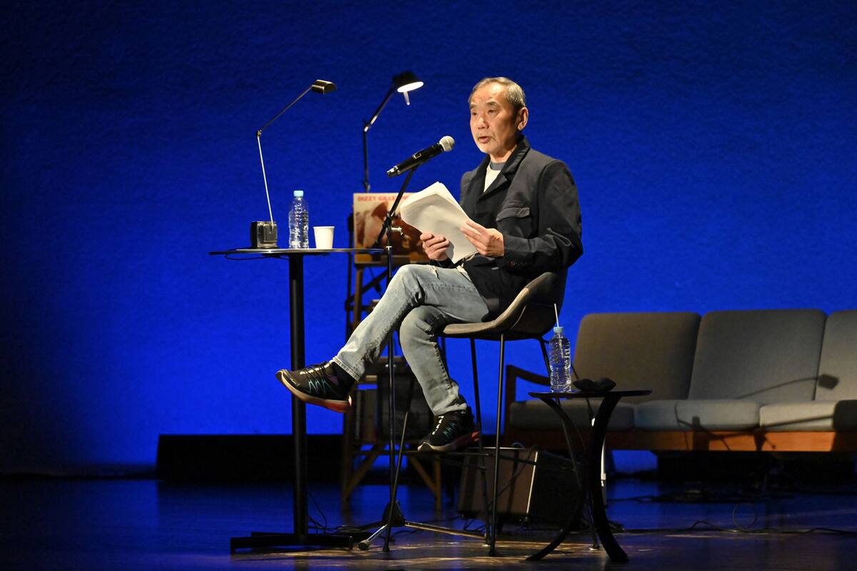 Murakami encabeza recital de nuevo cuento de su autoría en Tokio