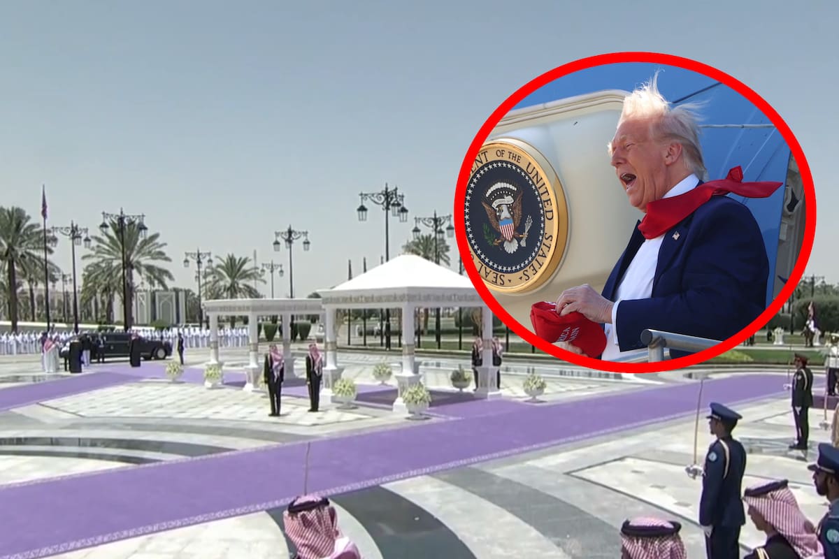 Trump parecía envidiar la riqueza de los árabes durante su visita Medio Oriente y se quejó de que su avión es pequeño: AP