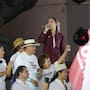 Acompañada de 11 mil personas, Julieta Ramírez encabeza marcha en defensa de la transformación en Mexicali