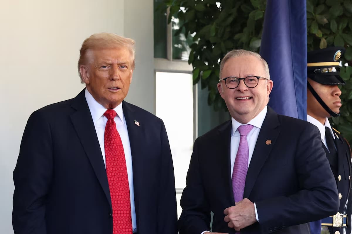 Primer ministro de Australia pide a Trump una exención de los aranceles de 12.5%